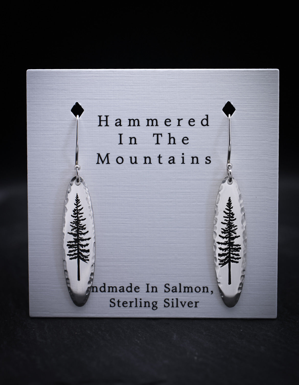 Douglas Fir Earrings • Sterling Silver • Multi-Listing (4 pair available)