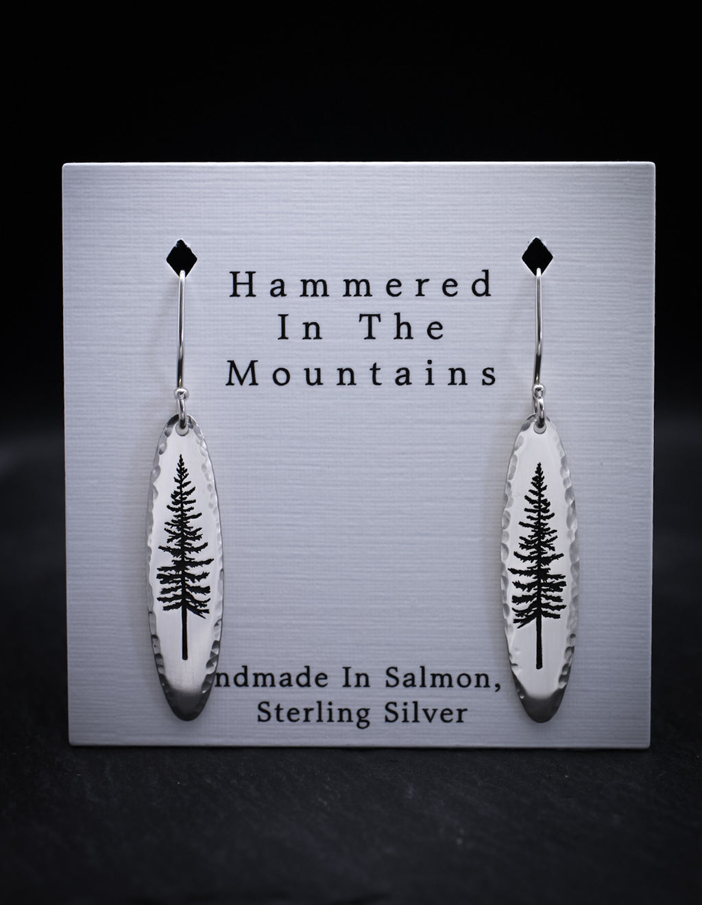 Douglas Fir Earrings • Sterling Silver • Multi-Listing (4 pair available)