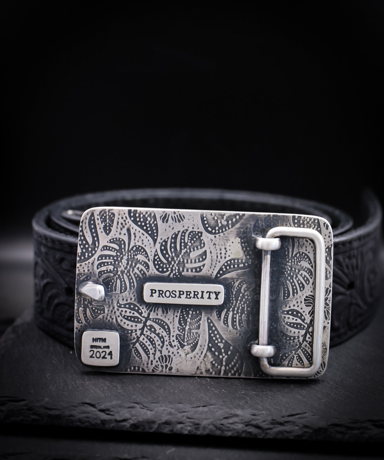 Women’s Prosperity Buckle • Morrisonite Jasper • Sterling Silver