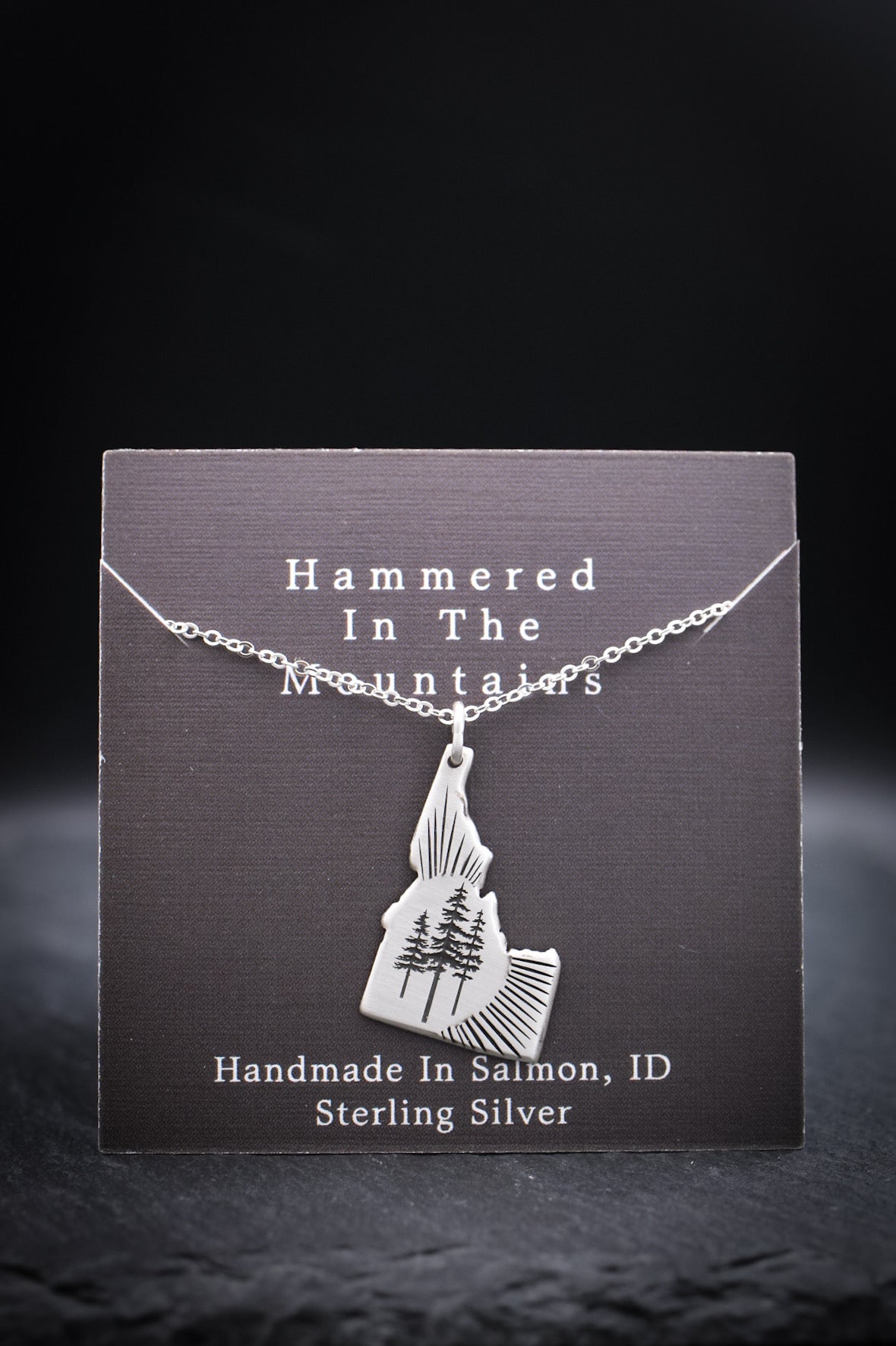Idaho Pines Necklace • Sterling Silver