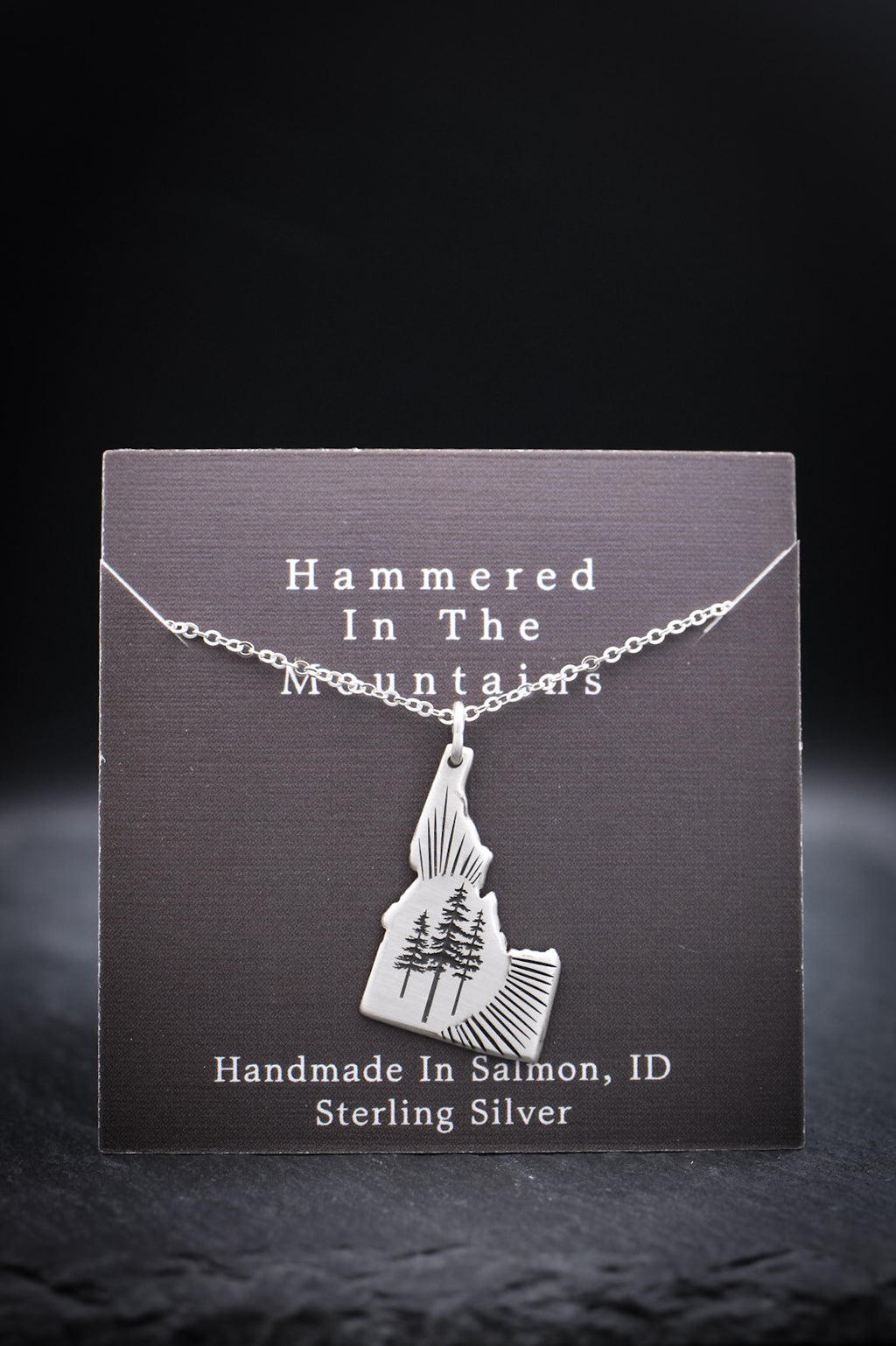 Idaho Pines Necklace • Sterling Silver