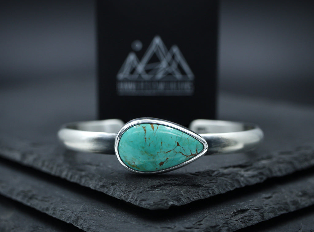 Chilean Turquoise Cuff • Size Medium/Large