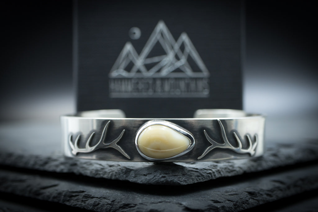 Elk Ivory Antler Cuff